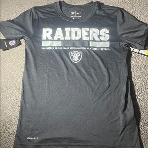 Nike Black Raiders Dri-FIT Tee